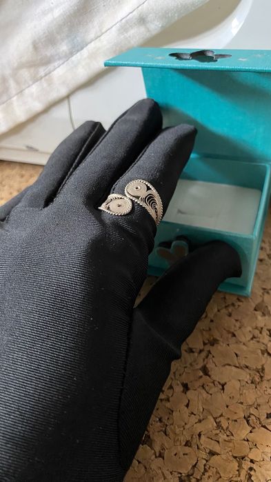 Anel em prata filigrana