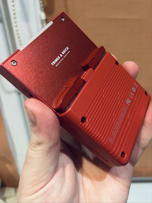 Ціна! Нова Trimui Brick (red) 64гб/anbernic/miyoo/retroid/retro