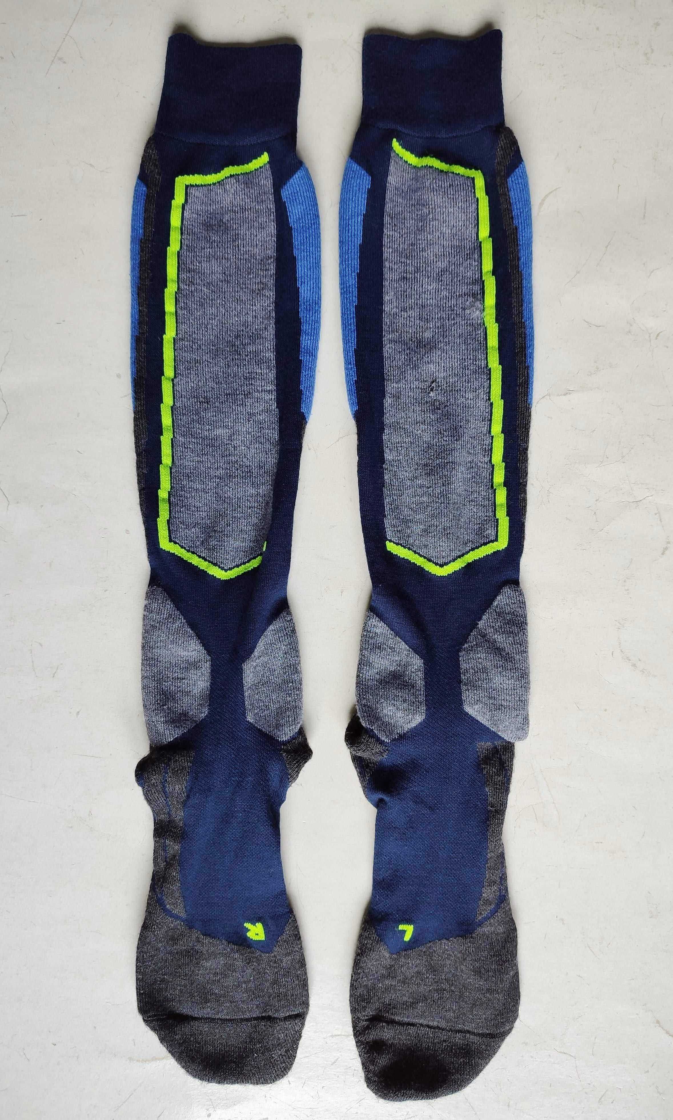 ТермоШкарпетки FALKE SK2 ~41-44 R/L Ski blue-grey
