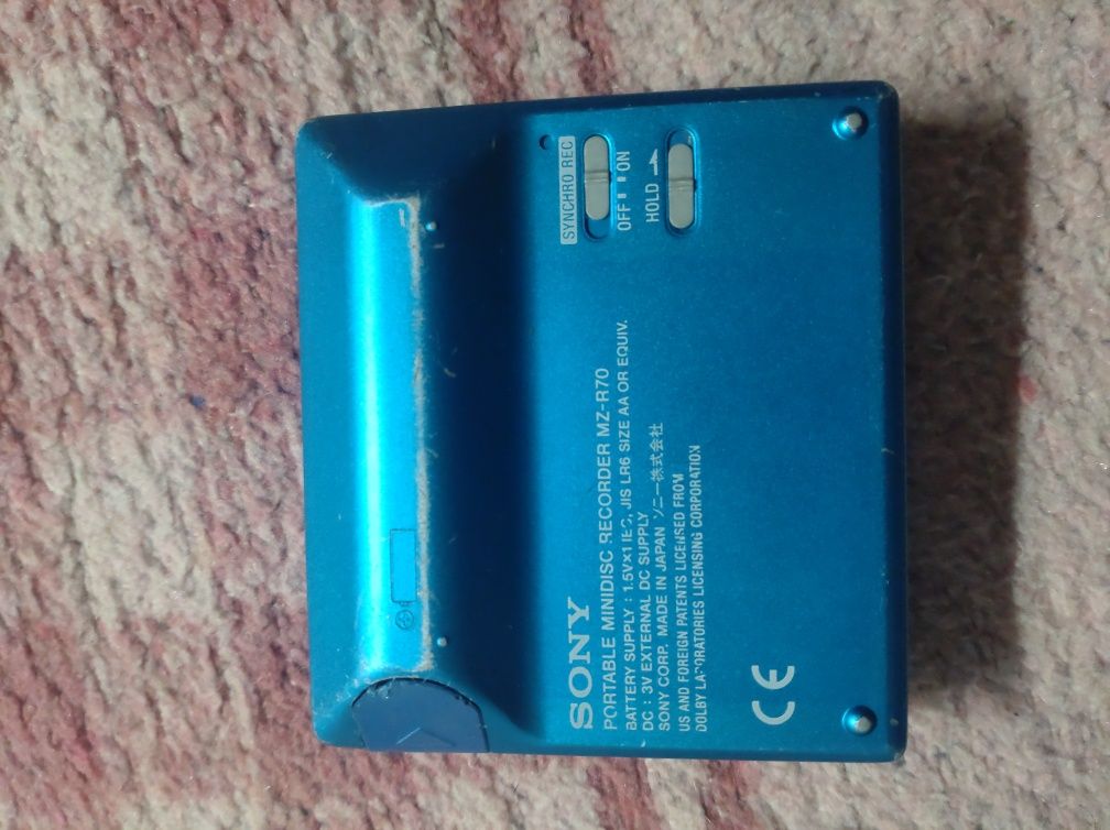 Mini disc mz-r70