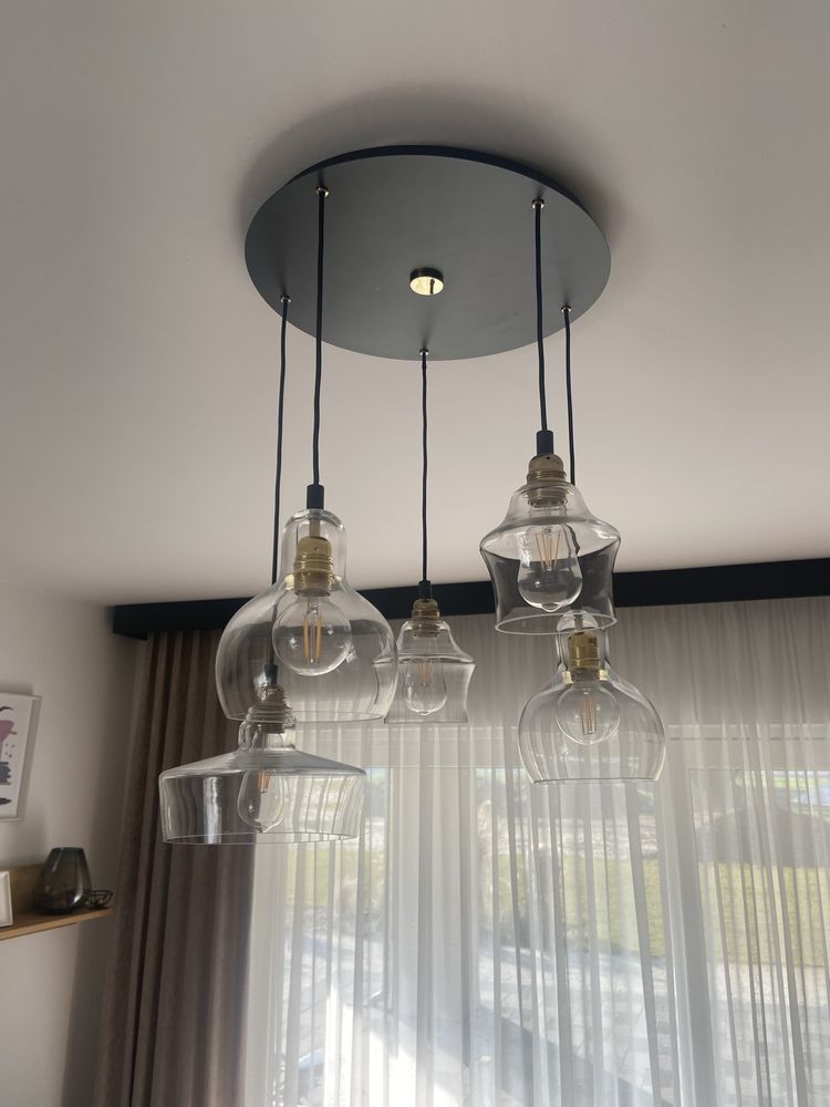 Lampa kaspa longis gold