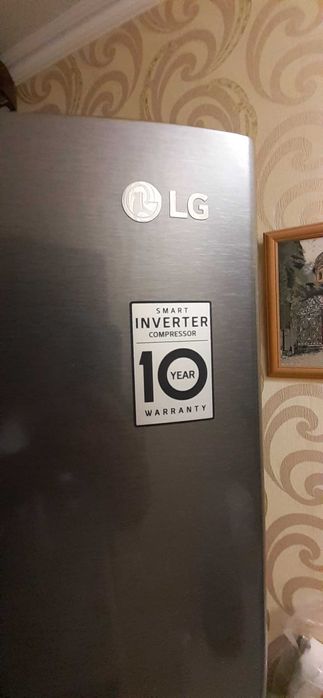 холодильник LG GA-B419SLJL висота 2м  noFrost