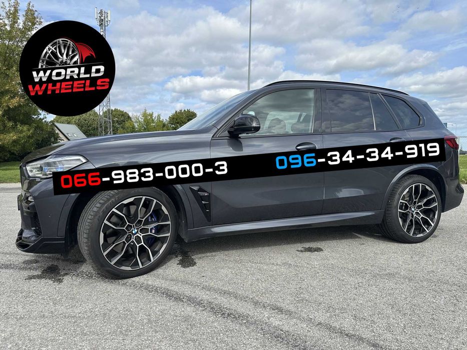 Диски R22 BMW 5x112 X5 X6 G05 G07 G06 G01 X7 разноширокие 913 стиль