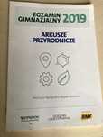 Egzamin gimnazjalny arkusze przyrodnicze 2019 Operon