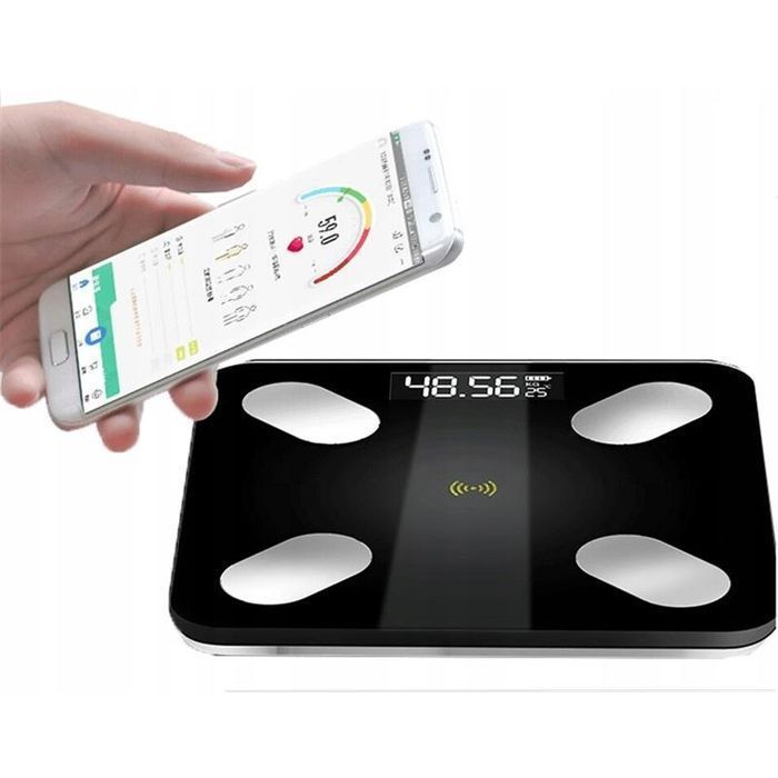 Waga Łazienkowa Slim Analityczna 180kg SMART Bluetooth