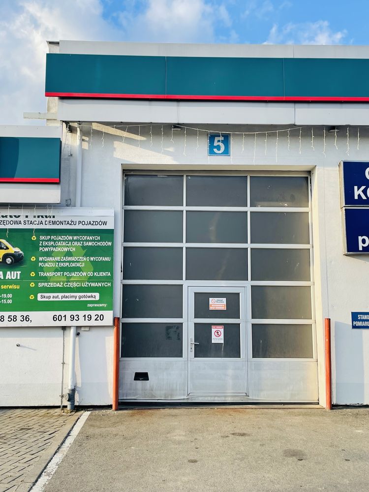 Magazyn hala ociepla,mat Budowlane ,wys składo, Serwis Tir Kanał, plac