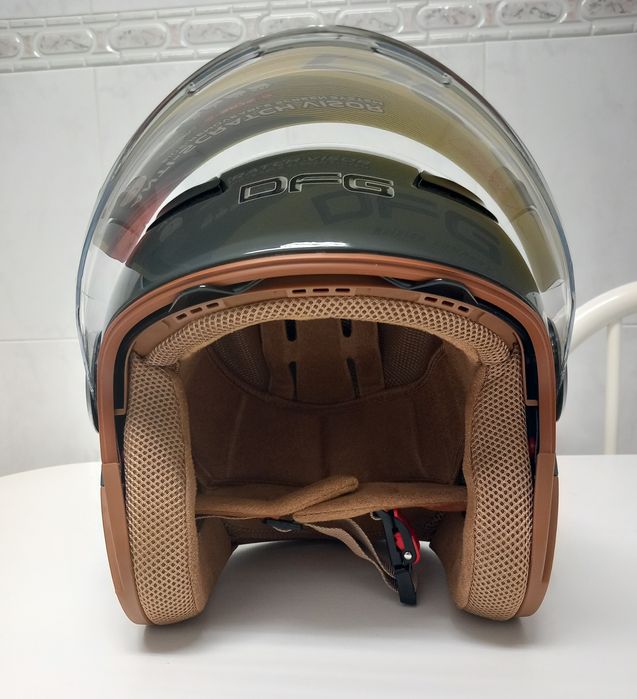 Capacete moto Jet novo tam.M