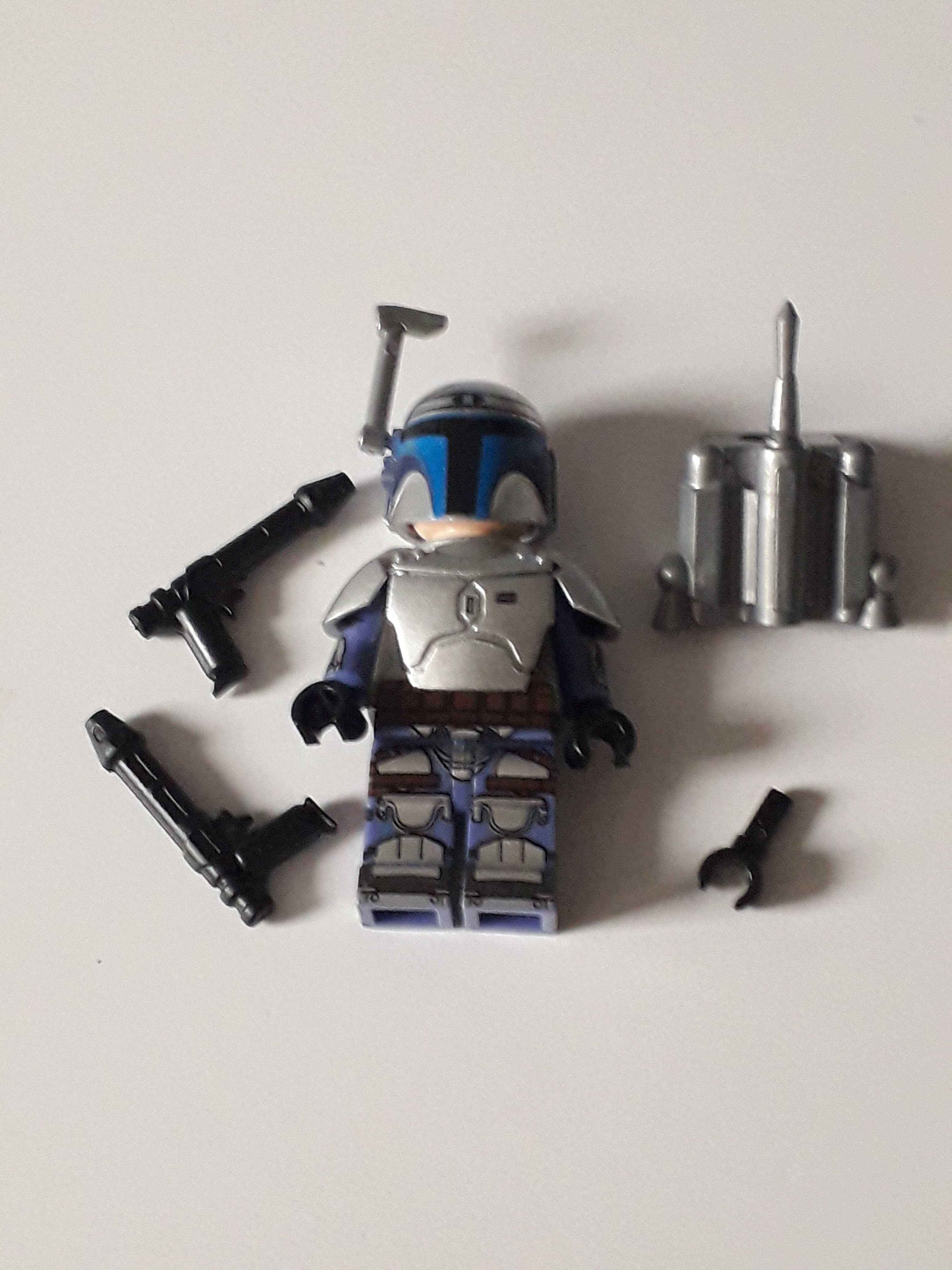 7 Figurek Star Wars+20 figurek droidów bojowych z blaster komp. z Lego