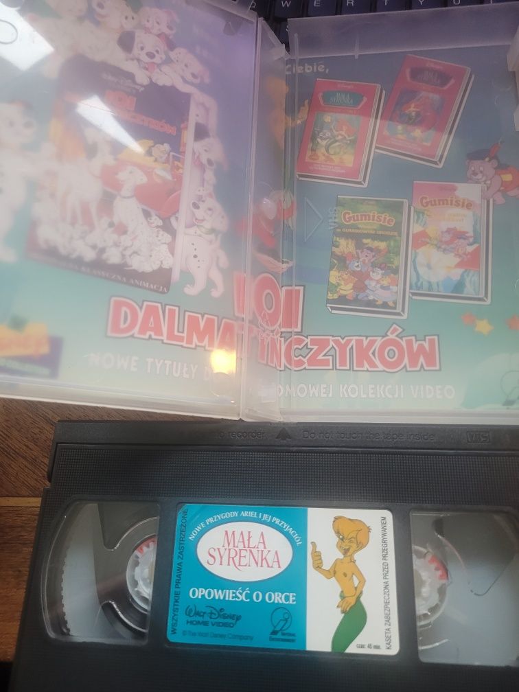 VHS Mała Syrenka Opowieść o Orce 1994 Disney / Dubbing PL
