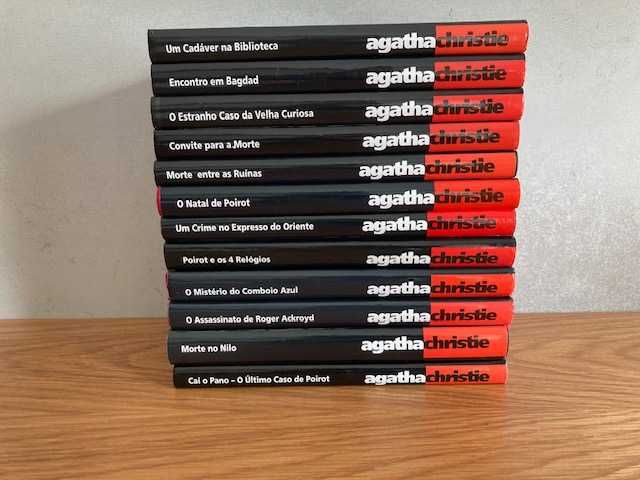 Colecção 12 livros Agatha Christie Círculo de Leitores