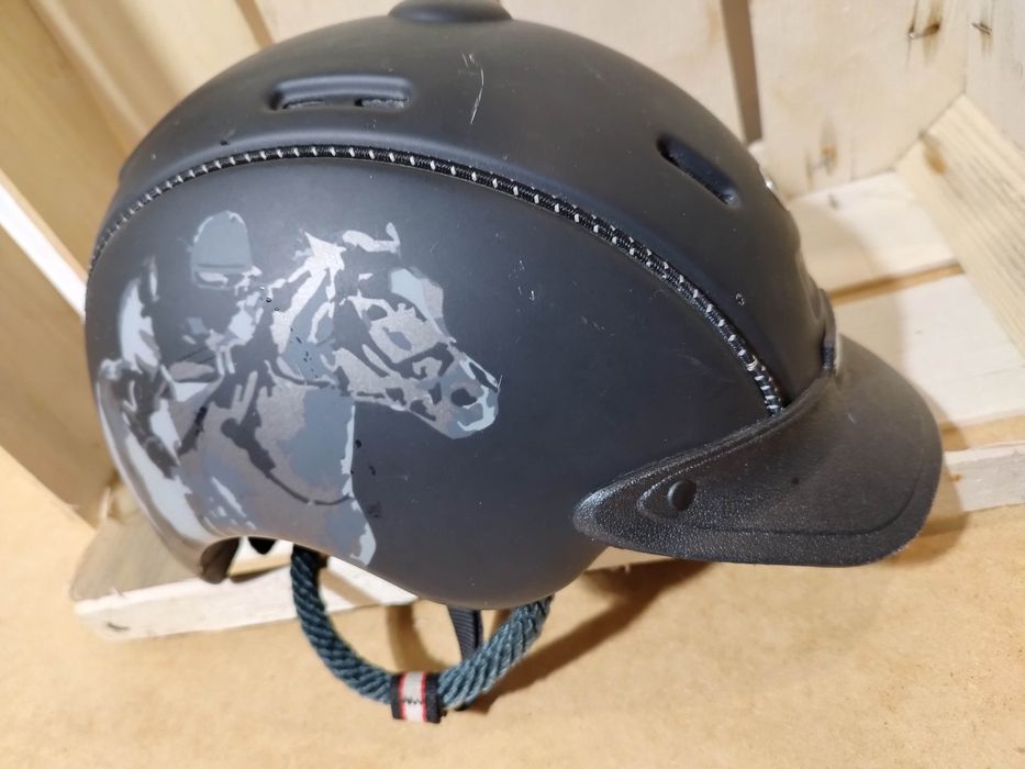 Kask jeździecki Casco rozm.S (50- 52 cm).