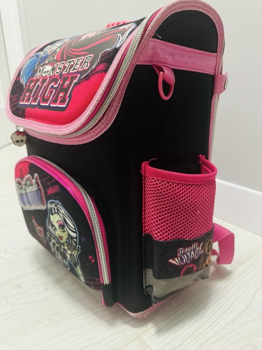 Рюкзак шкільний, каркасний, ортопедичний Monster high