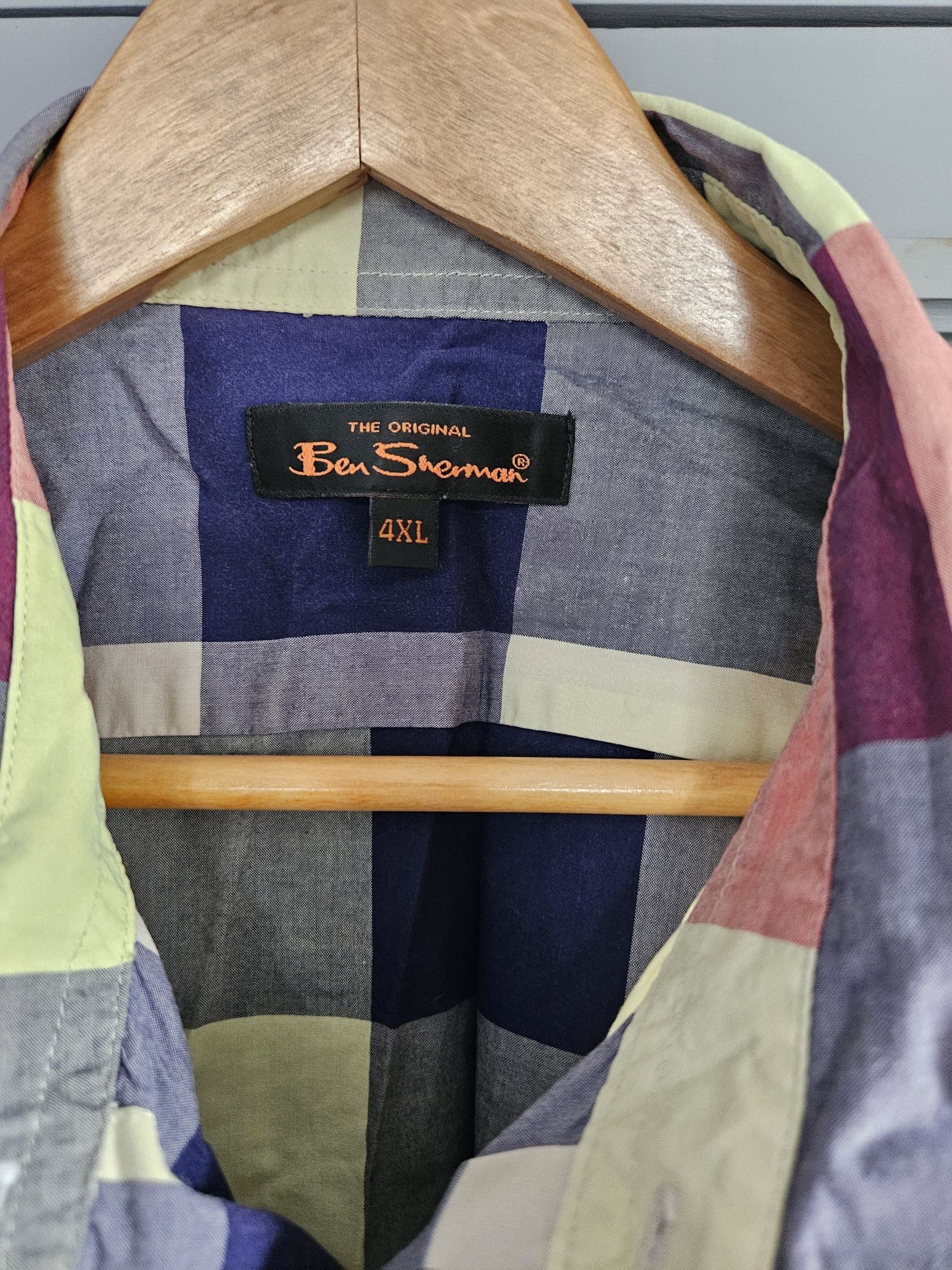 Koszula z krótkim rękawem Ben Sherman xxl klasyk UK krata
