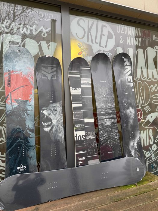Nowe deski snowboardowe MĘSKIE RAVEN! !ŚWIETNA OKAZJA! Kraków Dąbska18