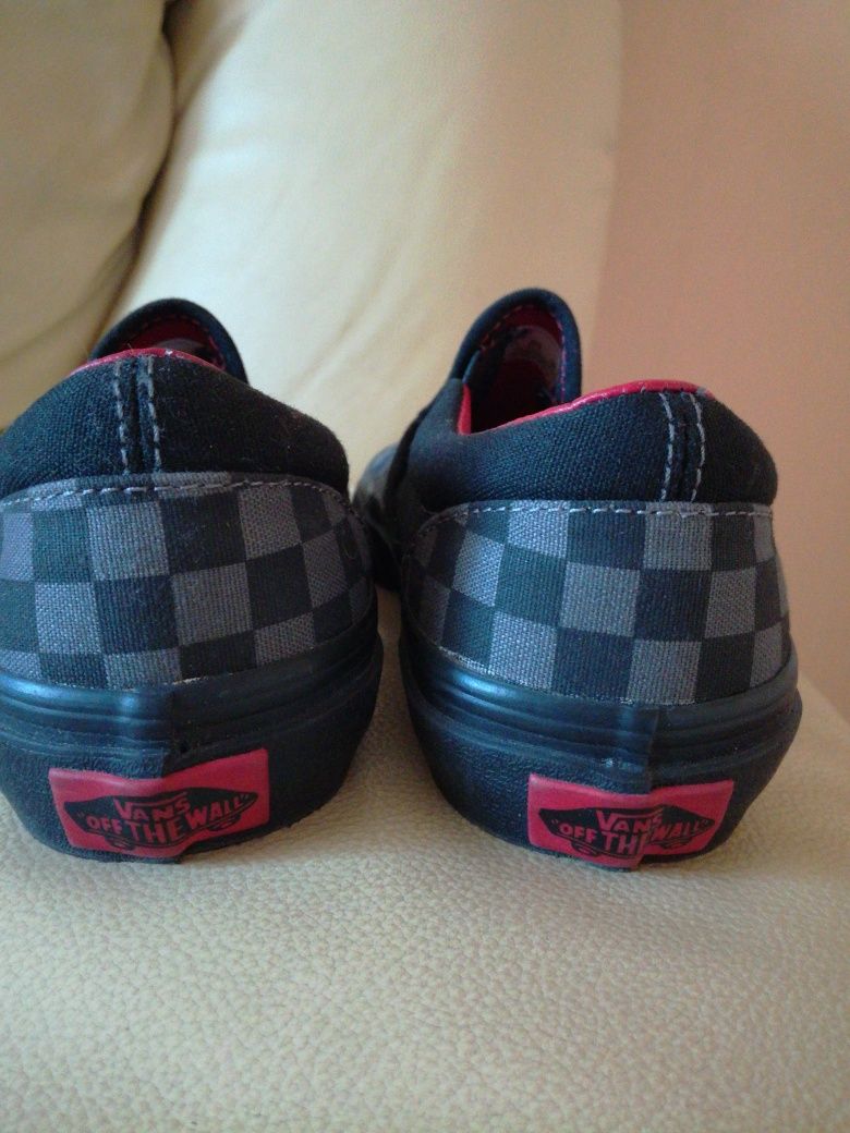 Мокасины Для мальчика шахматка от Vans