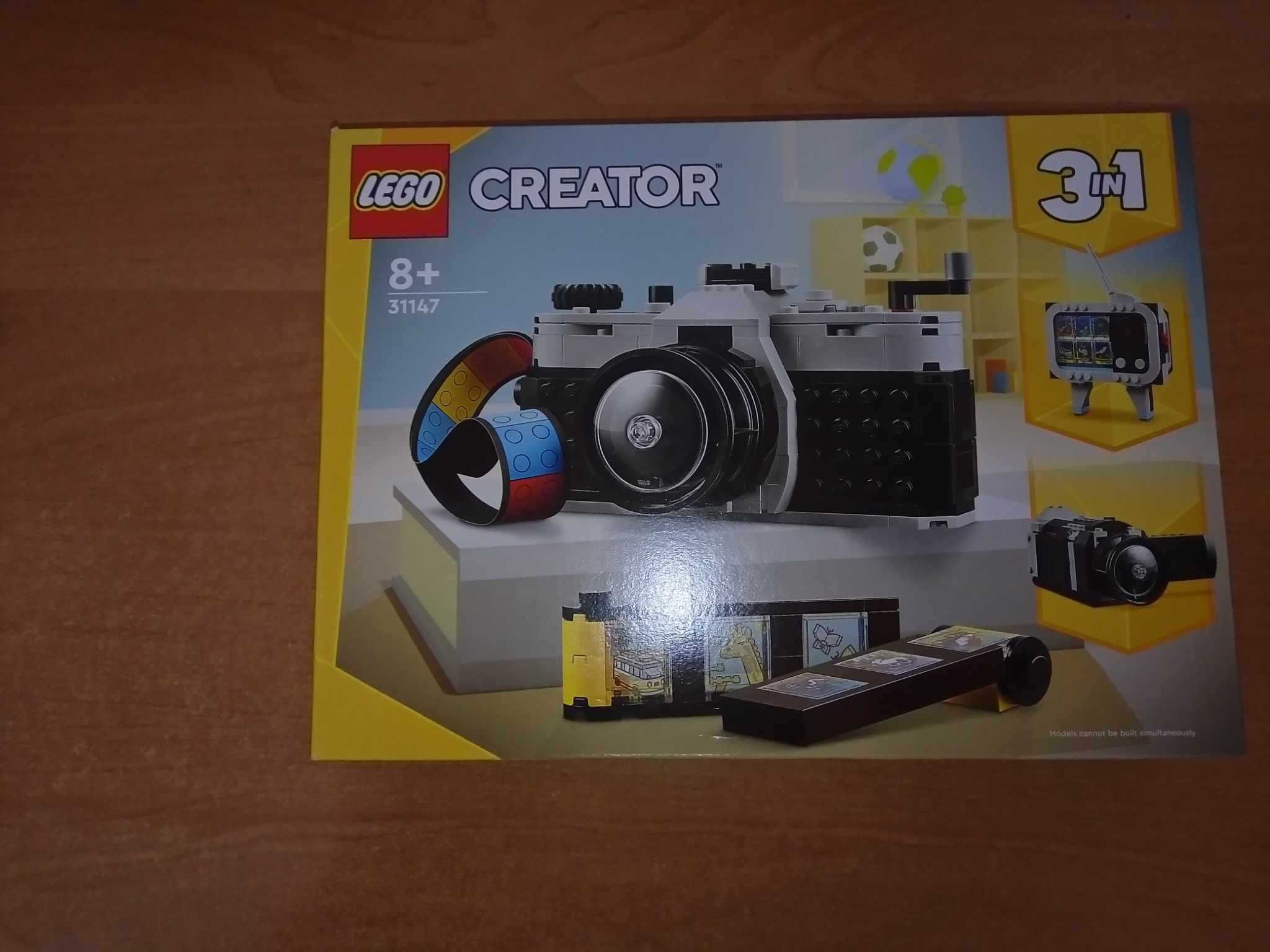 Lego Creator 31147 3 in 1 aparat w stylu retro pusty karton pudełko