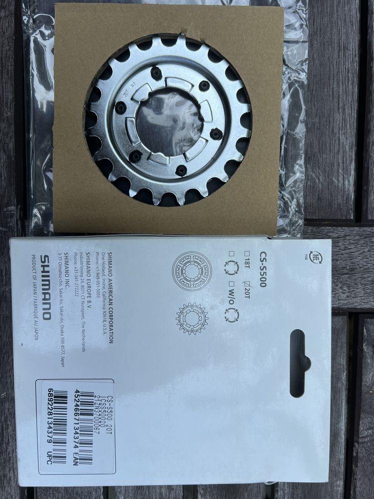 Shimano Alfine CS-S 500 zebatka 20 T