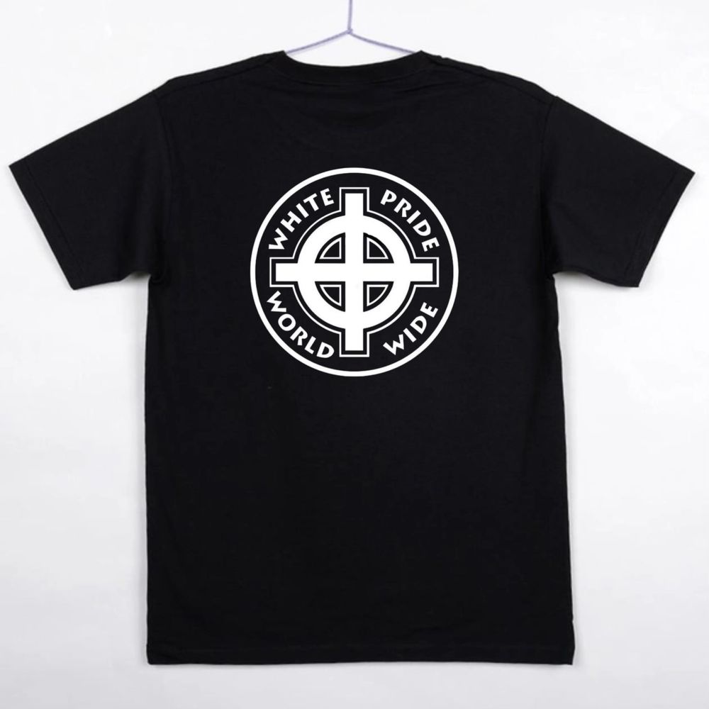 Футболка White Pride World Wide в чорному кольорі