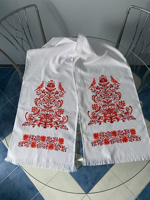 Вишитий рушник ДЕРЕВО життя РУЧНОЇ роботи