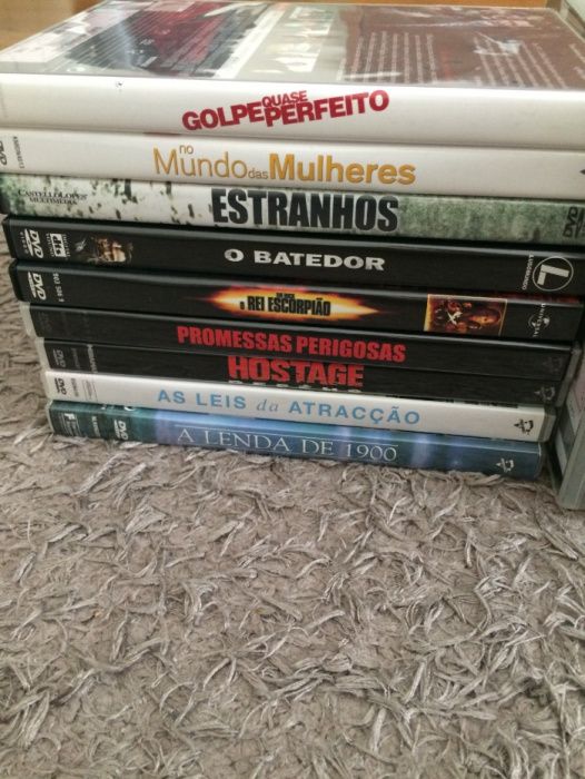 50 DVDs - Usados e novos