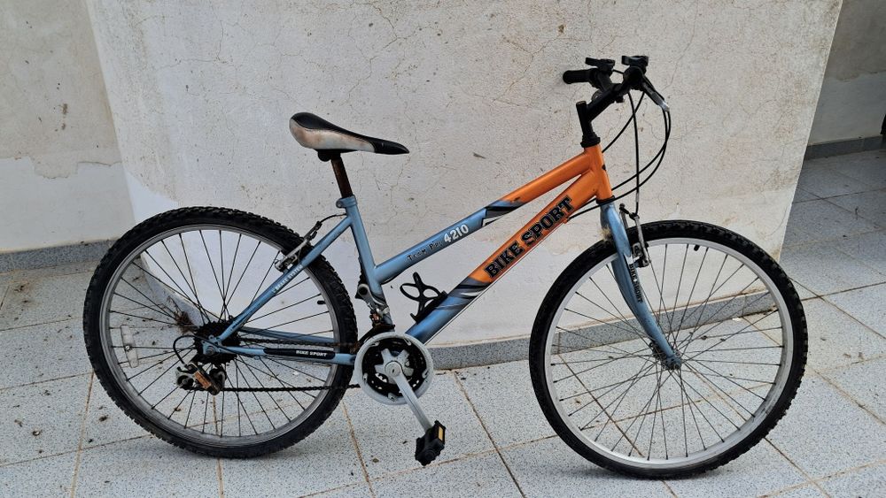 Bicicleta para desocupar