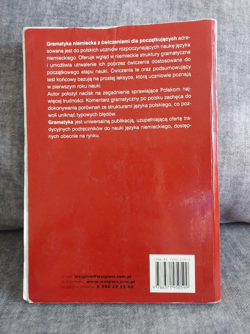 Gramatyka niemiecka z ćwiczeniami dla początkujących Bęza Słownik