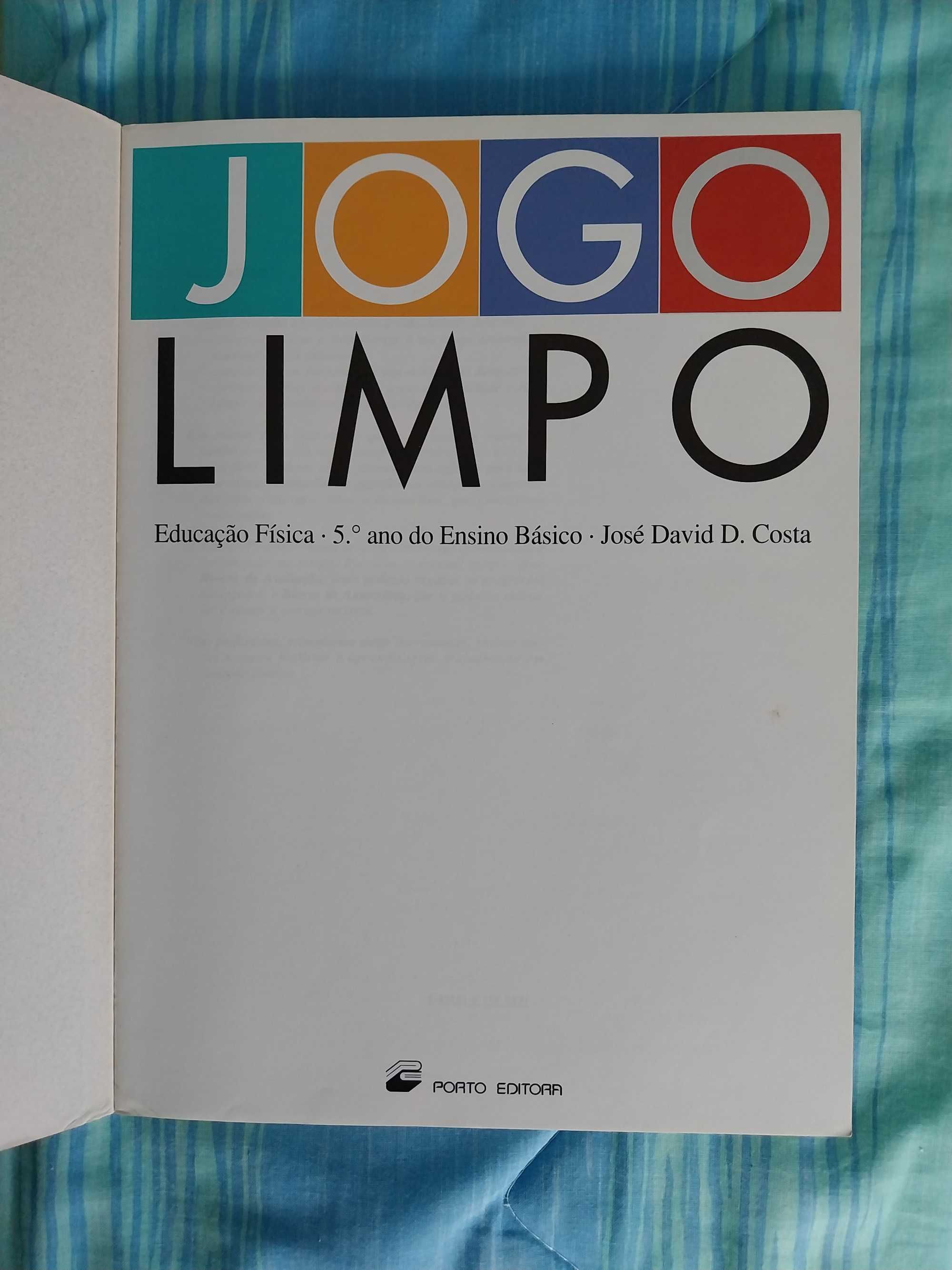 “Jogo Limpo”, Educação Física, 5º ano, Livro escolar