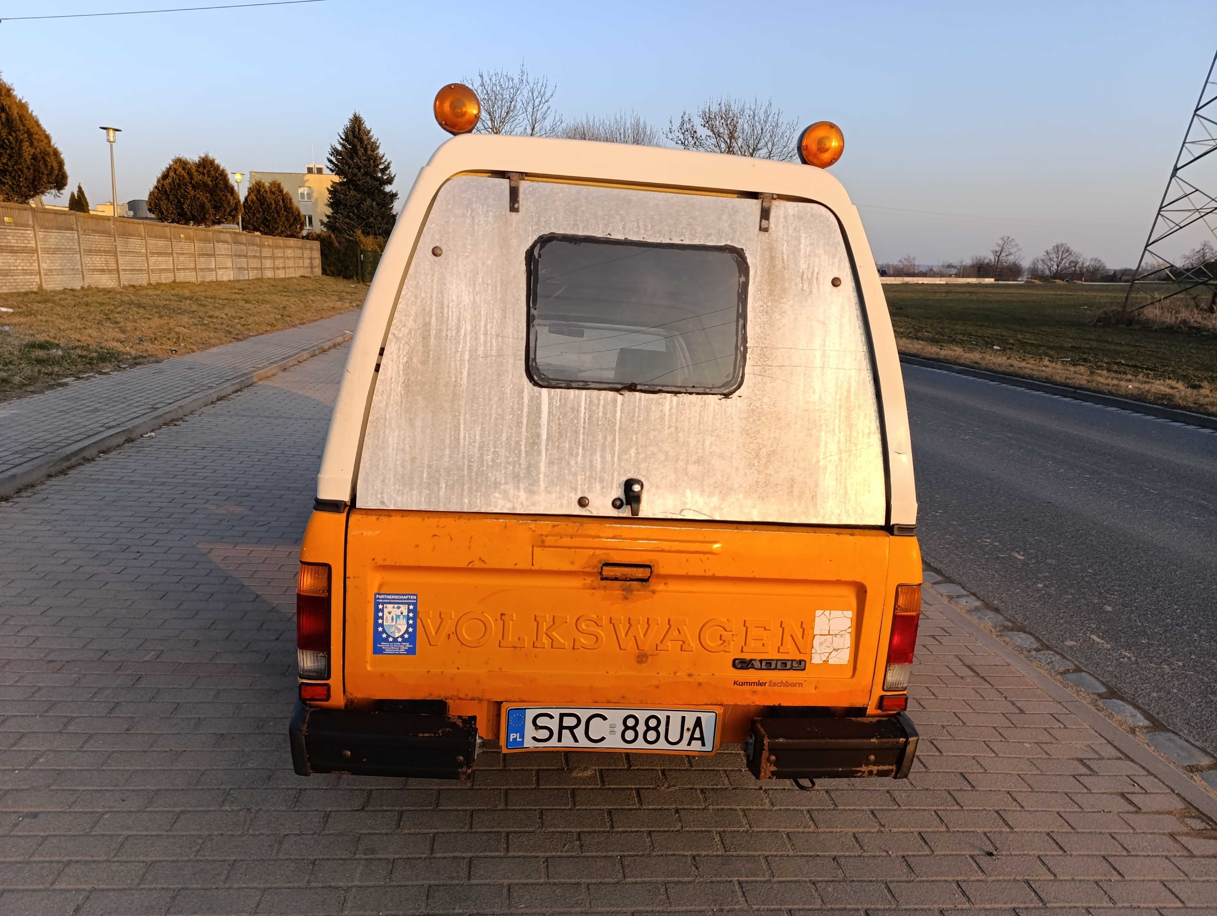 Zabudowa VW Caddy MK1