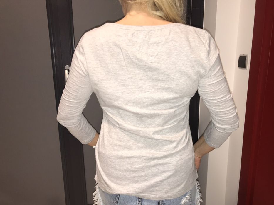 Napapijri jak nowa szara koszulka M