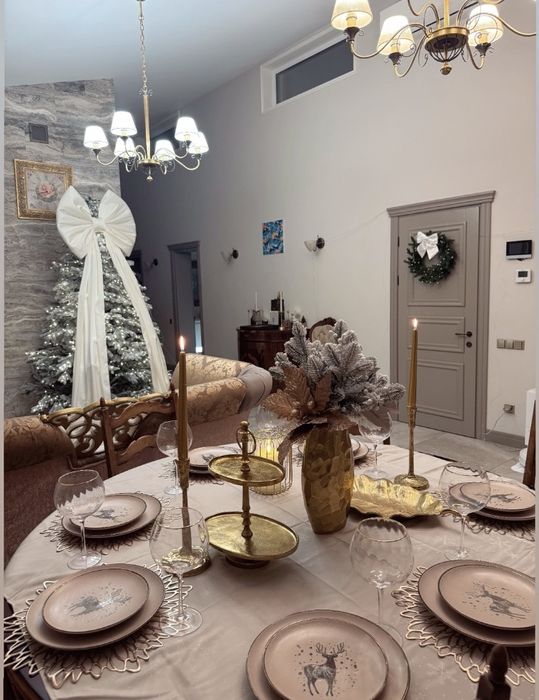 Бант гигант (новогодний декор)