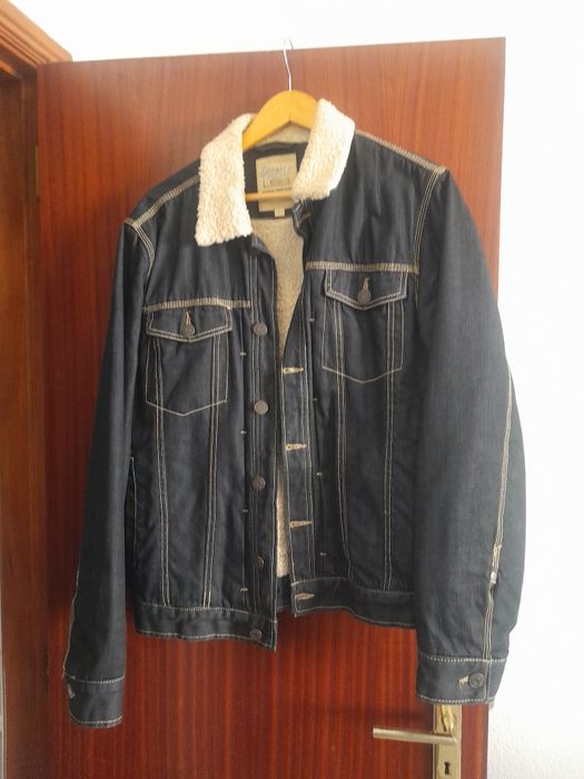 Casaco de ganga de homem