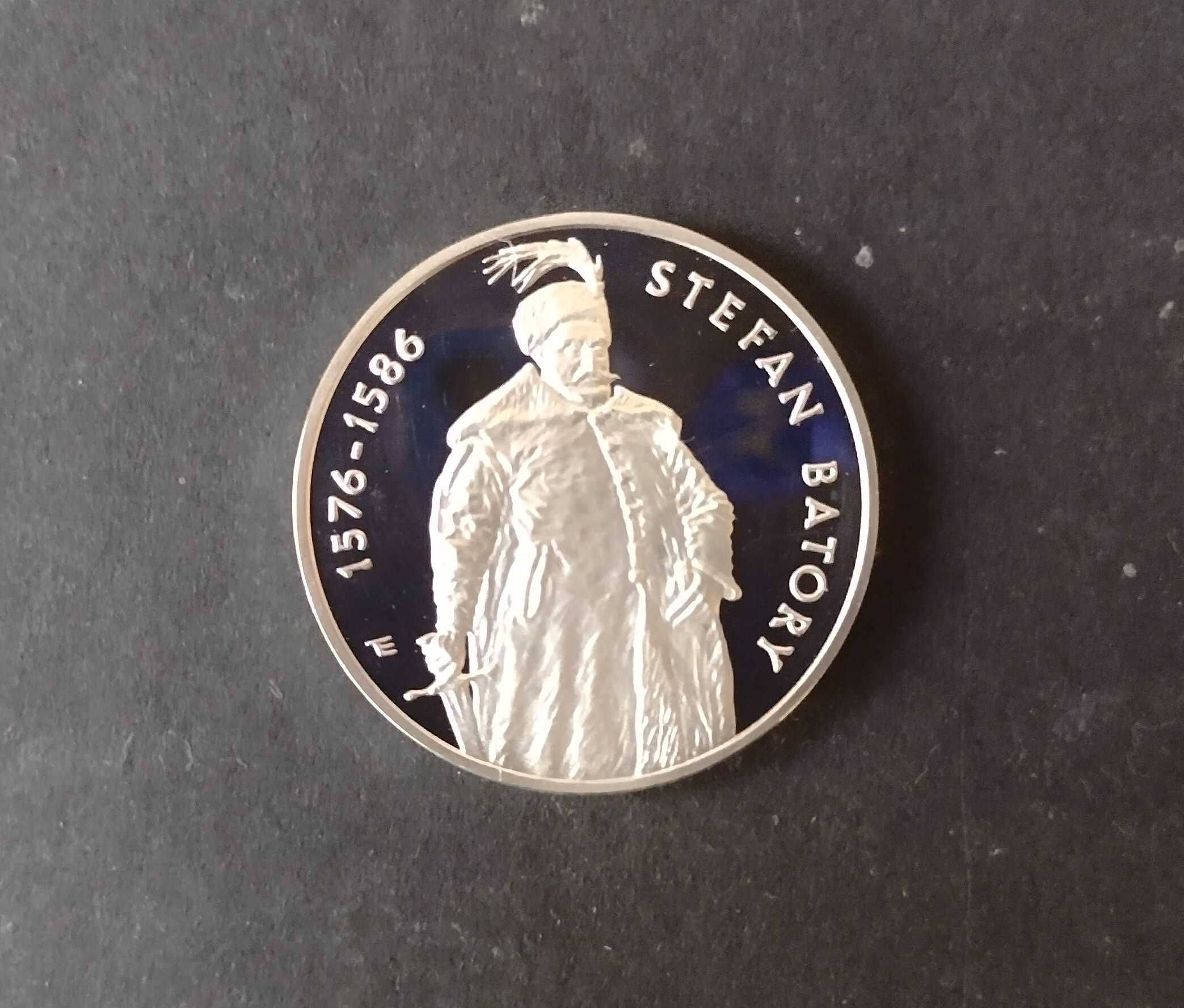 moneta 10 zł Stefan Batory półpostać