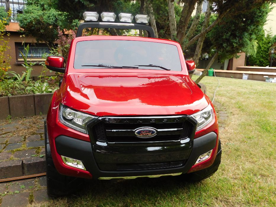 Pojazd na akumulator FORD RANGER 4x4 terenówka, na licencji. LAKIER