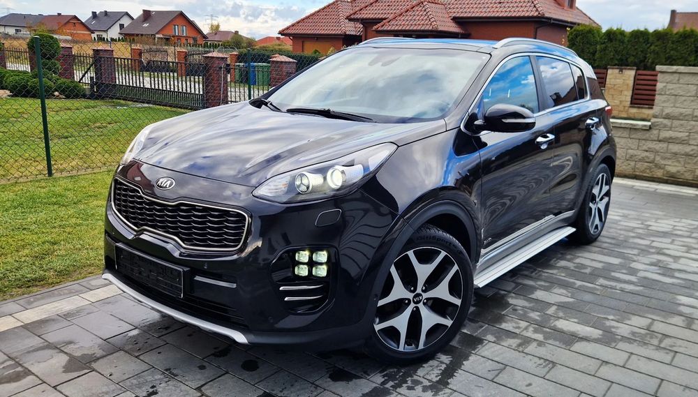 Kia Sportage GT-line, 2.0 185KM 4x4,Bogate wyposażenie, Super Stan