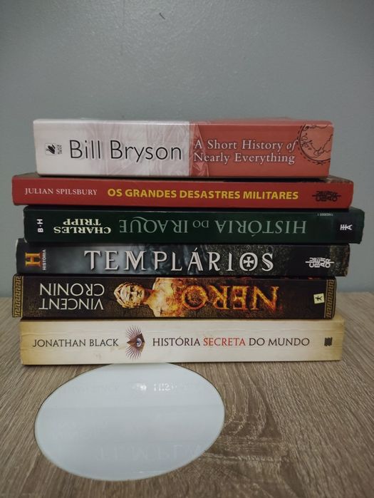 Livros de História - Promoção de Natal
