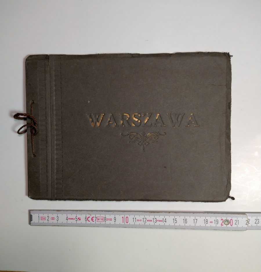 Album ze zdjęciami przedwojennej Warszawy II RP lata 20-30 XX w.