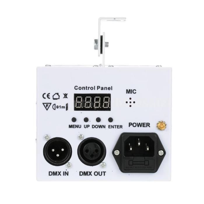 LED DMX512 som auto executando 6 CH palco luz