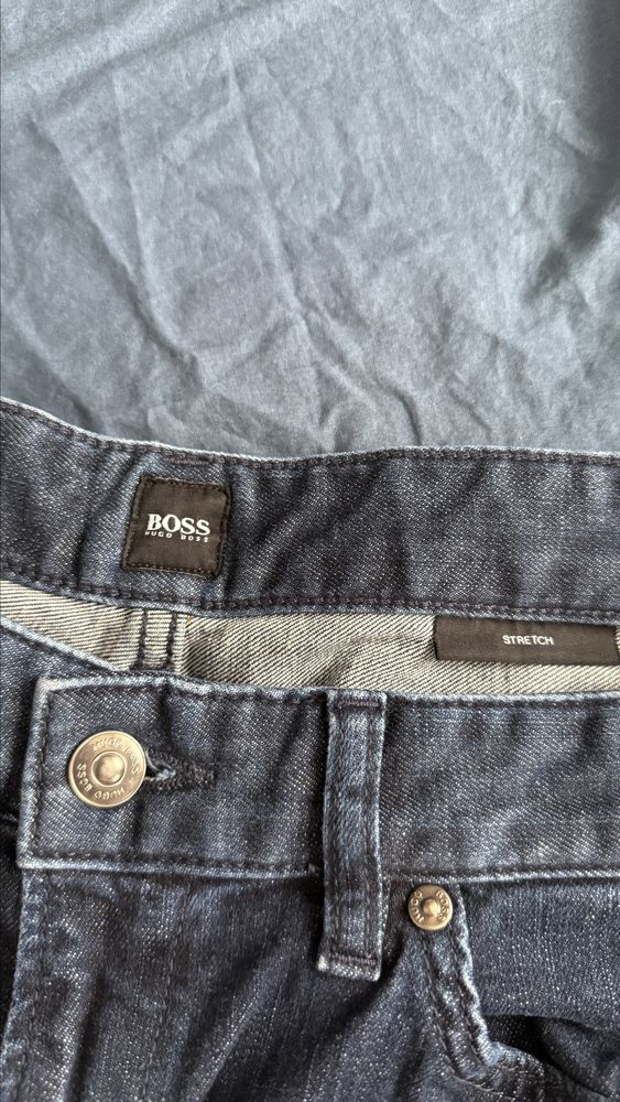 Spodnie jeansowe hugo boss meskie
