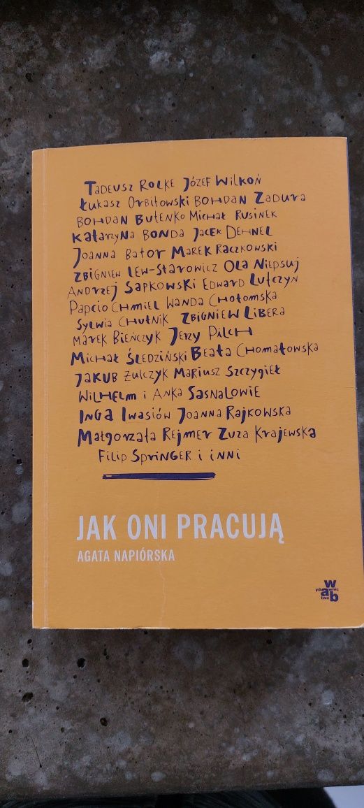 Jak oni pracują Agata Napiórska