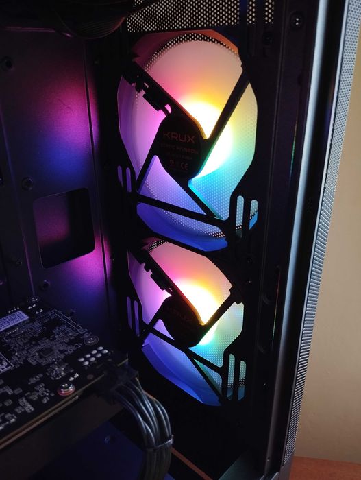 Komputer do gier gamingowy Ryzen 5 GTX DDR4 SSD Win 11