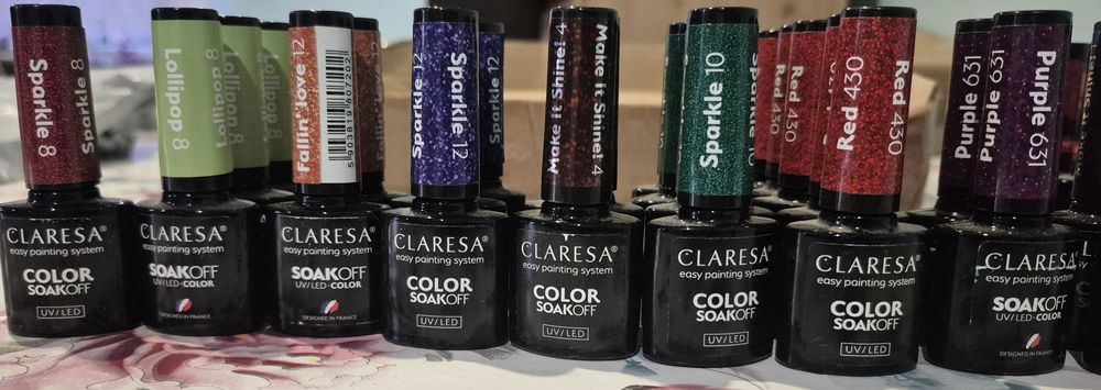Lakiery hybrydowe claresy nowe