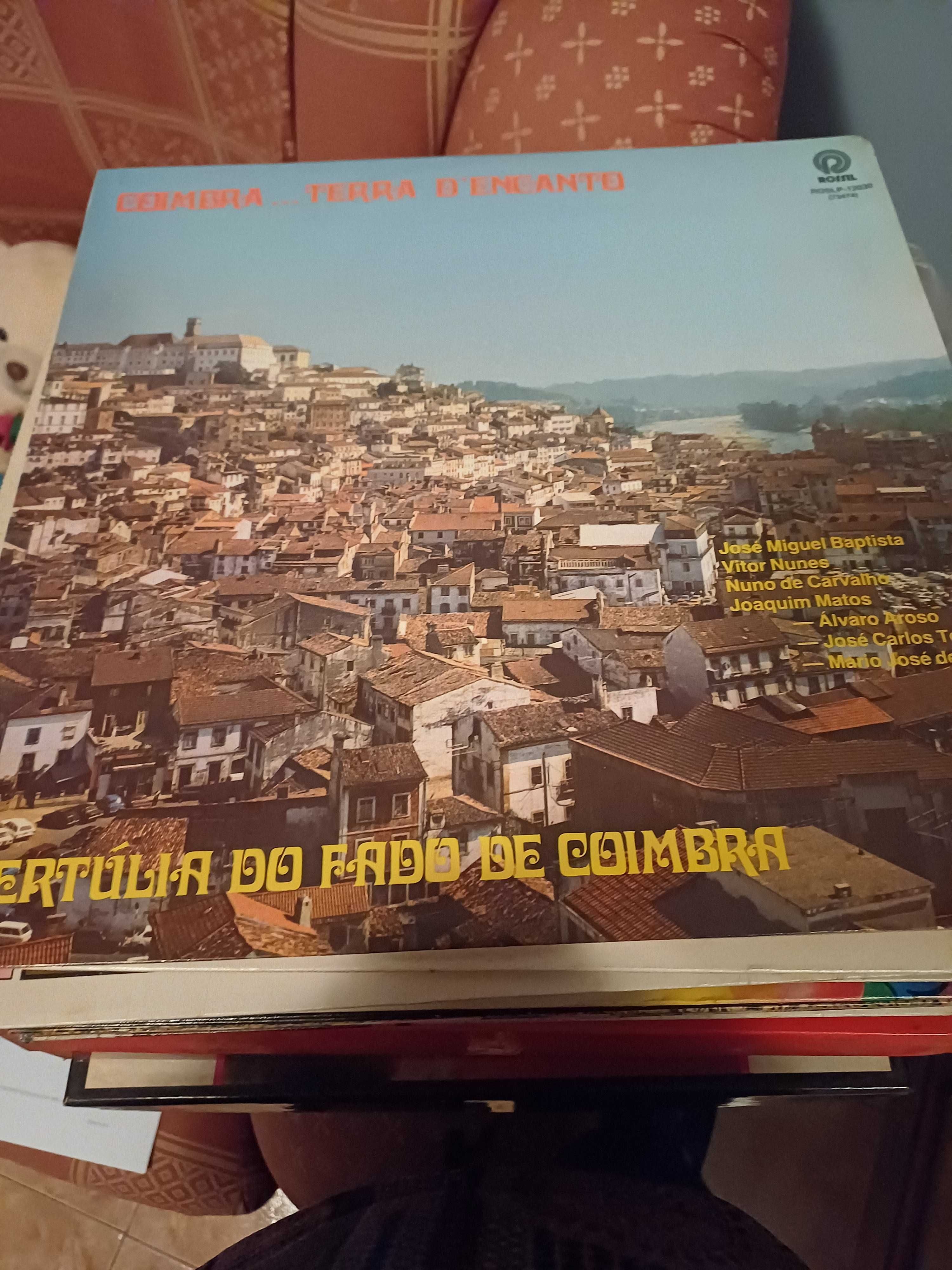 Vários de discos de vinil