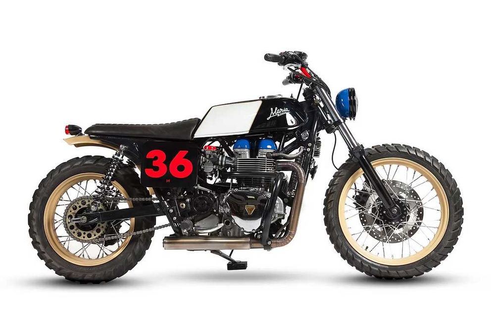 Triumph Bonneville - única