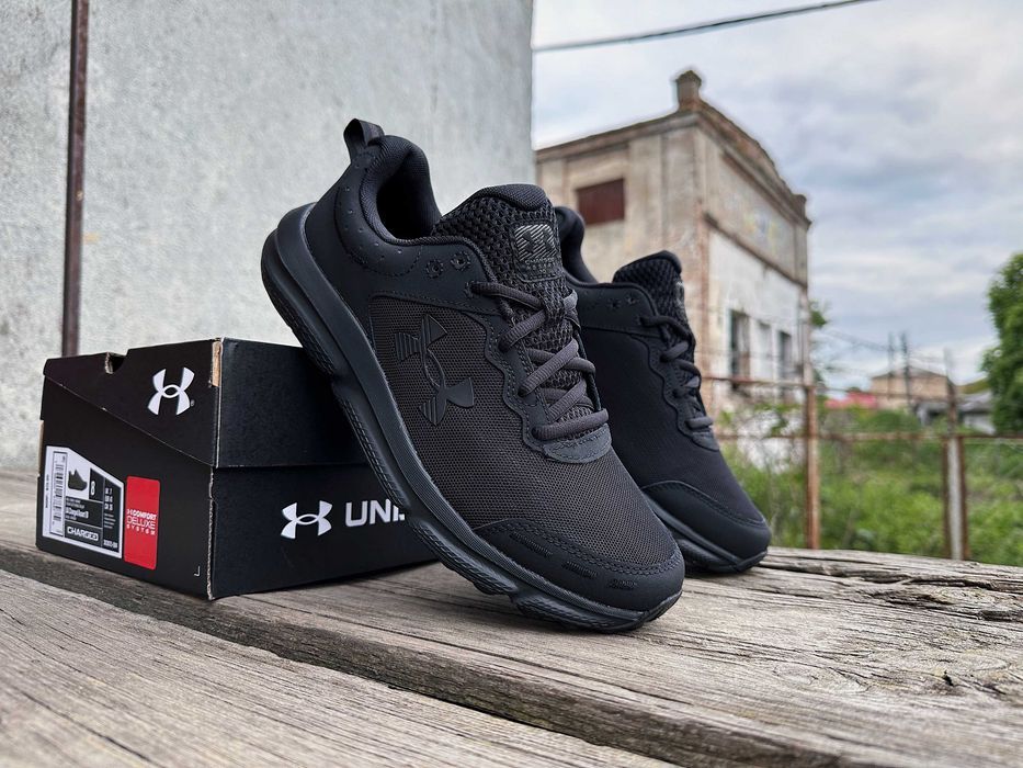 Мужские кроссовки Under Armour Charged Assert 10 3026175-004 черные