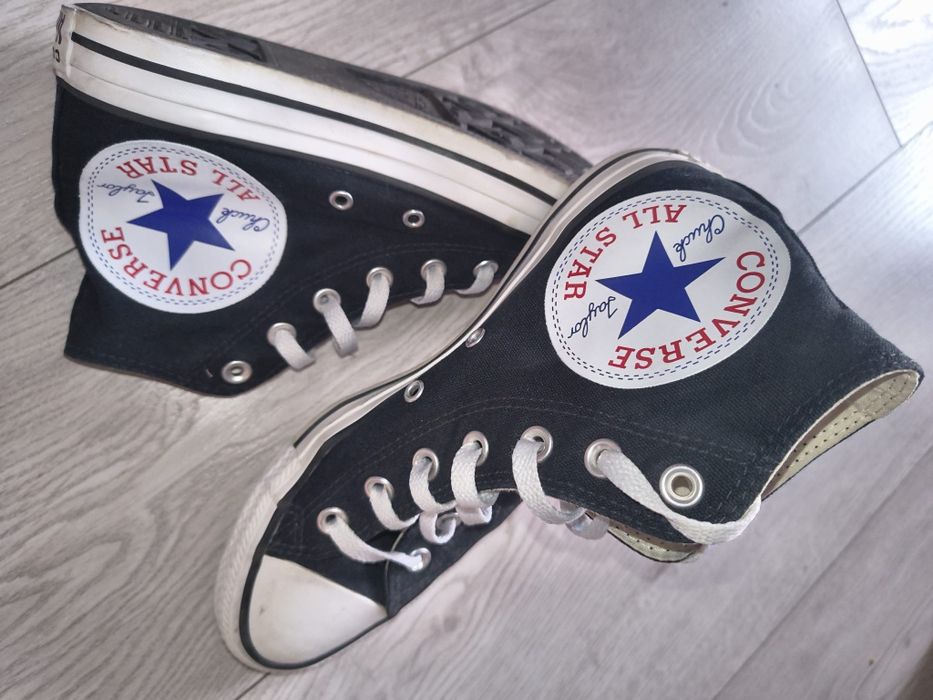 Trampki Converse All Star 39 czarne za kostkę