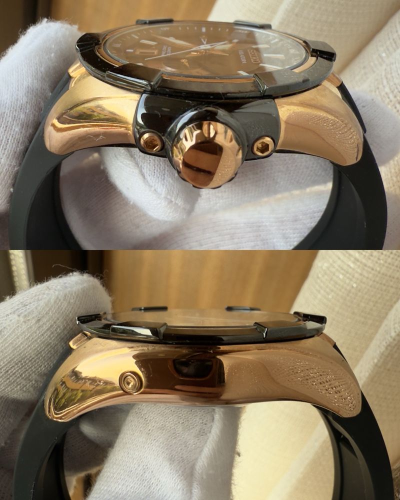 Seiko Velatura Kinetic Direct Drive Dourado