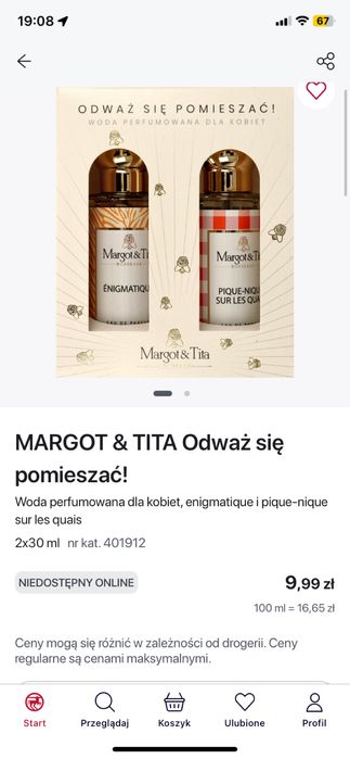 Margot & Tita Enigmatique i Pique-Nique Woda Perfumowana EDP 2 x 30 ml