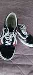 Vans czarne tenisówki z wzorem roz39
