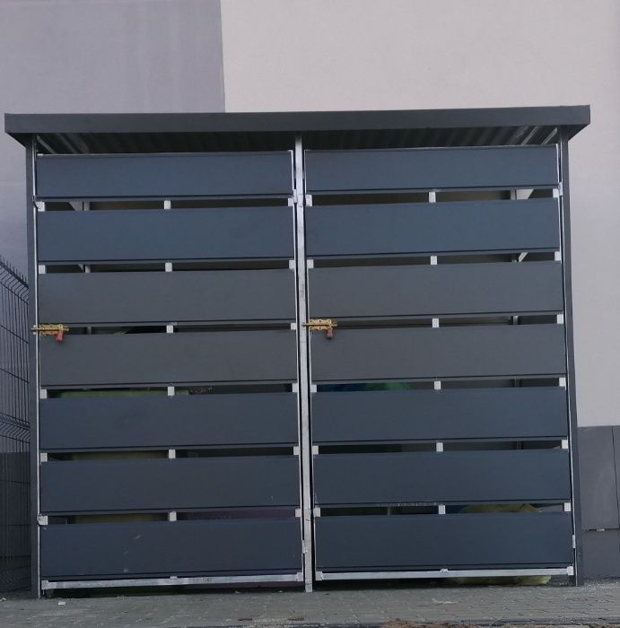 Wiata śmietnikowa panelowa  2,5m x 2,5m