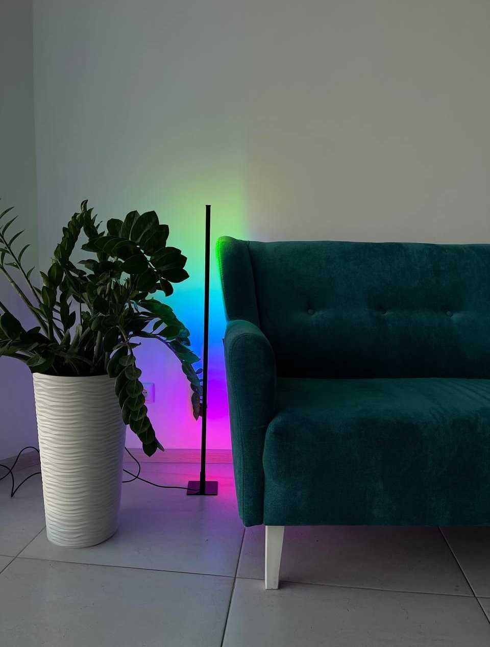 Торшер напольний rgb